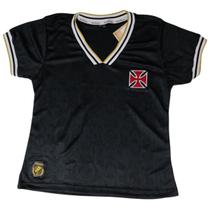 Camisa Vasco Retrô Mania 1974 Jacquard - Feminina Camisa Vasco Retrô Mania 1974 Jacquard - Feminina