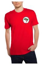 Camisa Vermelha Movimento Sem Terra Progressista de Esquerda