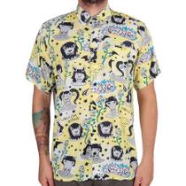 Camisa Volcom Ozzie Amarelo