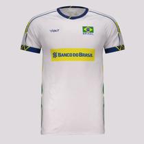 Camisa Volt Brasil Vôlei CBV 2025 Infantil Branca