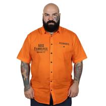 Camisa Workshirt Laranja ADX Florence No Remorse Ed Limited