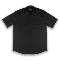 Camisa Workshirt Preta Custom Estilo Mecânico Barbearia Tattoo No Remorse