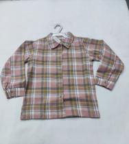 Camisa Xadrez Feminina 10 12 14 16 Camisa Xadrez Feminina 10 12 14 16