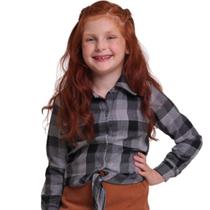 Camisa Xadrez Feminina Preta - Festa Junina Camisa Xadrez Feminina Preta - Festa Junina