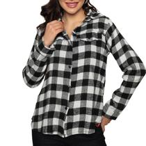 Camisa Xadrez Feminina Tecido Leve Comfort Casual Premium Camisa Xadrez Feminina Tecido Leve Comfort Casual Premium