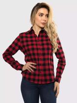 Camisa Xadrez Flanelada Feminina 50402