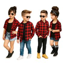 Camisa Xadrez Infantil Flanelada Masculino Feminina Unissex Festa Junina Camisa Xadrez Infantil Flanelada Masculino Feminina Unissex Festa Junina