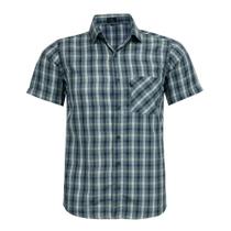 Camisa Xadrez LBL Masculina Manga Curta Com Bolso Elegante 3038