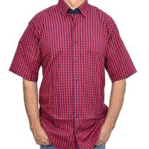 Camisa Xadrez Manga Curta Fast Back
