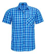 Camisa Xadrez Manga Curta Lbl Com Bolso Passa Fácil 3038