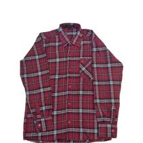 Camisa Xadrez Masculina Flanelada De Manga Longa