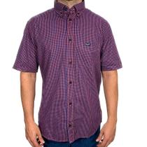 Camisa Xadrez Masculina Manga Curta Country Wrangler