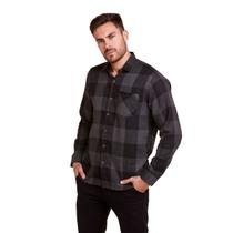 Camisa Xadrez Masculino Flanelado Manga Longa