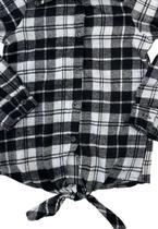 Camisa Xadrez Preto Laço Caipira Infantil Muvilê Camisa Xadrez Preto Laço Caipira Infantil Muvilê