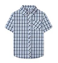 Camisa xadrez SANGTREE de manga curta com botões, 2XL Camisa xadrez SANGTREE de manga curta com botões, 2XL