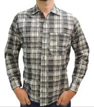 Camisa xadrez serviço/trabalho/roça 100%algodão 2/3/4/5/6/7/8