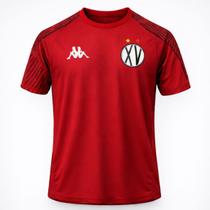Camisa XV de Piracicaba Kappa 2026 Athens Vermelho - Masculino Tamanho:GCor:Vermelho Camisa XV de Piracicaba Kappa 2026 Athens Vermelho - Masculino Tamanho:GCor:Vermelho