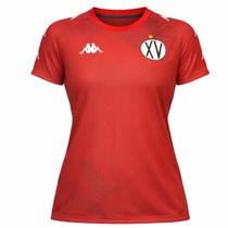 Camisa XV de Piracicaba Kappa 2026 Zurich Vermelho - Feminino Tamanho:GGCor:Vermelho