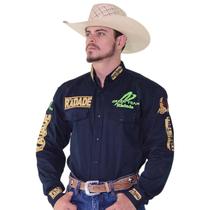 Camisão Country Radade Masculina Bordada Texana Peao