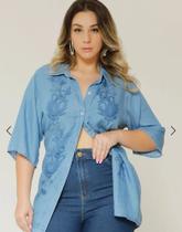 Camisão jeans Luxor Camisão jeans Luxor