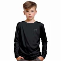 Camisas Camisetas Térmicas Masculina Infantil e Infanto-juvenil Proteção UV