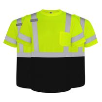 Camisas de alta visibilidade TCCFCCT Classe 3 para homens e mulheres