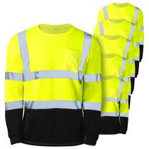 Camisas de alta visibilidade Zhanmai Class 3 Reflective Safety