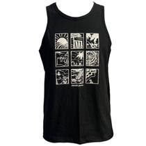 Camisas Masculina Regata Lisa e Estampadas Alta Qualidade