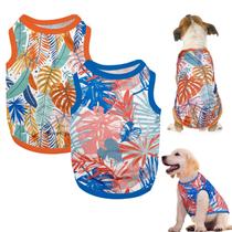 Camisas para cães KAROKU Hawaii Pet Vest Quick Dry para pequenas e médias Camisas para cães KAROKU Hawaii Pet Vest Quick Dry para pequenas e médias