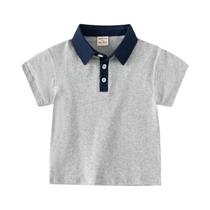 Camisas Polo De Algodão Para Meninos, Roupas Casuais Para Crianças De 0 a 7 Anos, Manga Curta