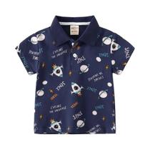 Camisas Polo De Algodão Para Meninos, Roupas Casuais Para Crianças De 0 a 7 Anos, Manga Curta