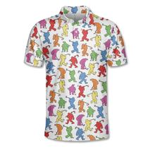 Camisas polo engraçadas de golfe Bigfoot, camisa polo Crazy Golf para homens, camisa polo de manga curta Sasquatch Golf Player Camisas polo engraçadas de golfe Bigfoot, camisa polo Crazy Golf para homens, camisa polo de manga curta Sasquatch Golf Player