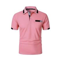 Camisas Polo Masculinas Slim Fit De Verão Manga Curta Clássicas Com Botão Moda Leve Respirável Camisas Polo Masculinas Slim Fit De Verão Manga Curta Clássicas Com Botão Moda Leve Respirável