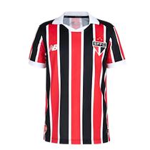 Camisata Feminina Esportiva Time Torcedor Oficial São Paulo Manga Curta Away 2026 New Balance Wt831852 Camisata Feminina Esportiva Time Torcedor Oficial São Paulo Manga Curta Away 2026 New Balance Wt831852