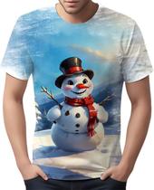 Camise Camiseta Tshirt Natal Festas Boneco de Neve Noel 1 Camise Camiseta Tshirt Natal Festas Boneco de Neve Noel 1
