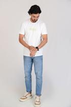 Camiseta 100% algodão basic estampa frontal