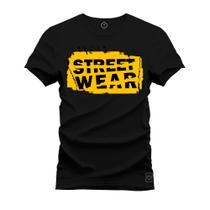 Camiseta 100% Algodão Confortável Premium Estampada Street Wear