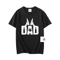 Camiseta 100% Algodão Dia dos Pais Blusa Masculina