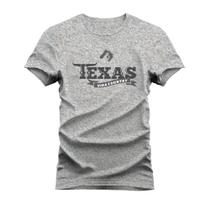 Camiseta 100% Algodão Estampada Unissex Shirt Texas Country