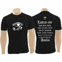 Camiseta 100% Algodão Exclusivo Macoli Oração