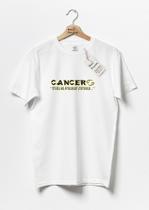 Camiseta 100% Algodão fio 30.1 unissex CANCER Signo exotérico CANCERIANO