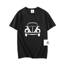 Camiseta 100% Algodão Fusca Amor por Carro Antigo Blusa Unissex