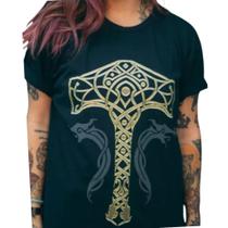 Camiseta 100% Algodão God Of War RAGNAROK Cor Preto Camiseta 100% Algodão God Of War RAGNAROK Cor Preto