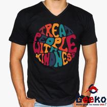 Camiseta 100% Algodão Harry Styles Treat People With Kindness Pop Geeko