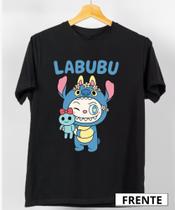 Camiseta 100% Algodao Labu bu stitch aesthetic
