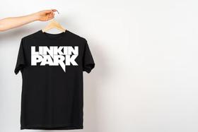 Camiseta 100% Algodão - Linkin Park - Mikonos