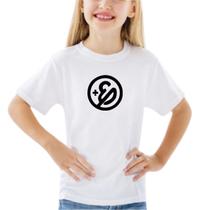 Camiseta 100% Algodão Logo Gamer Kids Enaldinho Youtuber Top