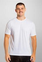 Camiseta 100% Algodão Penteado Branca Masculina Unissex