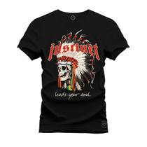 Camiseta 100% Algodão Premium Estampada Isanity