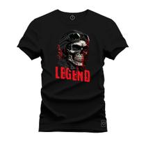 Camiseta 100% Algodão Premium Estampada Legeno